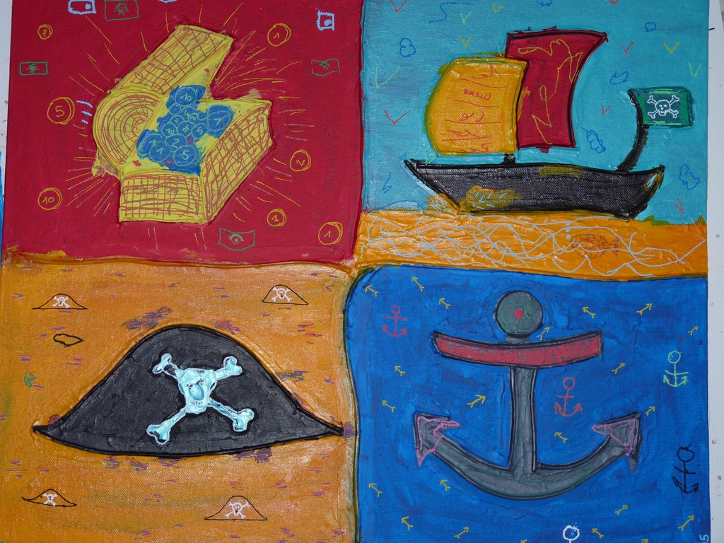 pirates peintures